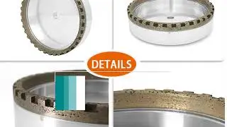 Glass Diamond Cup Outer Segmented Diamond Wheel AW
