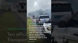 Feds Investigate Multi-Vehicle Crash That Killed 10 on Alabama Interstate