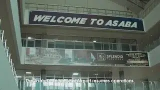 The Asaba international Airport Resumes Operations