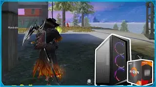 Free fire - Amd Ryzen 5 5600g + 16Gb Ram & Vega 7 |Gráfico Padrão  e ultra  (Msi emulador) 2025