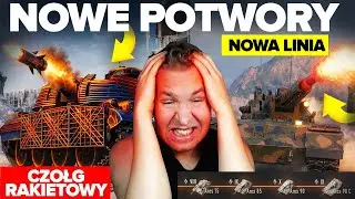NOWE POTWORY - CZOŁG RAKIETOWY i GROŹNY 10 TIER ARES 90 po BUFFIE!