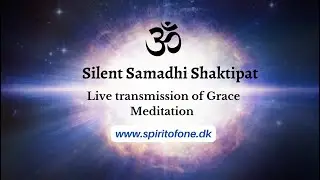 Silent samadhi shaktipat live transmission of divine grace october 2022 #copenhagen