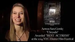 Interview: Actress Sara Gorsky @ the 2014 NYCHFF