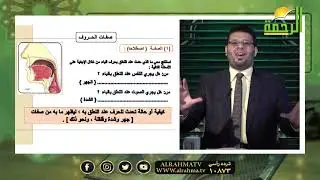 مقدمات عامة على صفات الحروف برنامج قرءان وقراءات مع الشيخ محمد حسن