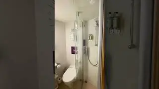 Outside Double Cabin Bathroom Tour on Ambassador Cruise Line's Ambition