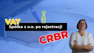 Spółka z o.o. po rejestracji – VAT, NIP-8 i CRBR | O tym musisz pamiętać ⚠️📄