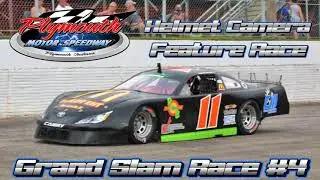 Plymouth Motor Speedway Grand Slam #2 Sportman (Helmet Cam)
