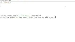 Python Tkinter Tutorial (Part 1)
