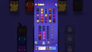 Kitty sort - level 60 - not using any powers 🤍 #games #kittysort #gaming #gameplay #gamingvideos