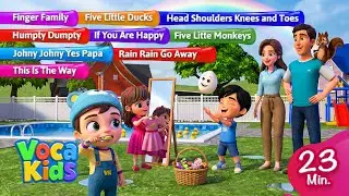 Best Kids Songs Compilation 🎵 | Finger Family, Five Little Ducks, Johny Johny & More