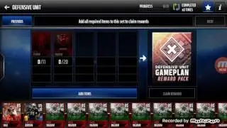Madden Mobile Defensive Unit Opening!!!
