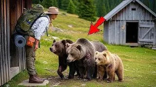 Wounded Bears Beg Mountain Woman to Let Them Into Cabin. What Happened to Them Is Heartbreaking&hellip;
