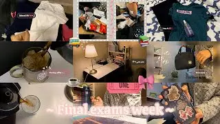 Vlog | ايام الاختبارات النهائيه ' قهوه صباحيه ' مذاكره مع بعض ' طقوس آخر يوم اختبارات نهائيه 🎀☕️📚‼️