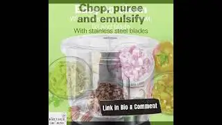 Kitchen Essentials | Hamilton Beach Electric Vegetable Chopper & Mini Food Processor