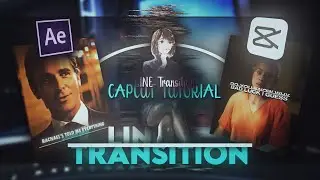 AE Like LINE TRANSITION IN CAPCUT | CapCut TUTORIAL | #capcut #capcuttutorial