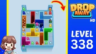 Drop Away Level 338 Solution Walkthrough
