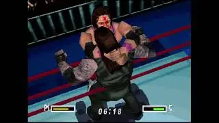 Bret Hart vs The Undertaker - WWF Wrestlemania X - Nintendo 64