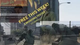 Free This Week! GTA Online Car Wash + 3 Missions Tested | Gta online | Introvert Gamer