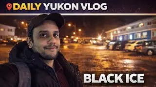 Black Ice in Yukon ❄️ | A Hidden Winter Hazard