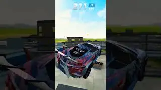 Top 3  SuperCars Ramp3 Challenge // Who Will Win?🤔 // Extreme Car Driving Simulator #shorts Ep21