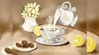 Breakfast animation | ☕ Relaxing Morning Vibes with Music |