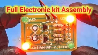Want a PERFECT LED Flasher Project? Try This DIY Soldering Guide