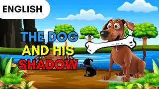 The Dog And The Shadow - Kids Moral Stories - Learn English - Short Story For Kids - Animated