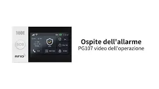 PG-107 Pannello di controllo allarmi Nuova interfaccia Video dettagliato sul funzionamento