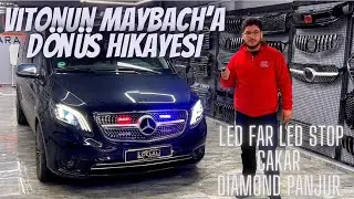 MERCEDES VİTO MAYBACH DÖNÜŞÜM!CELALİ TUNİNG