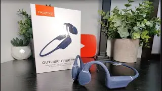 Creative Outlier Free Pro bone conduction headphones #creative #boneconduction