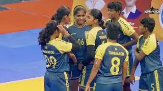 1stHalf SEMI FINAL-Tamil Nadu Vs Indian Railways 72senior womans kabaddi championship telangana 2026