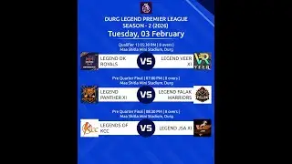 DURG LEGEND PREMIER LEAGUE 2.0 // DAY 7