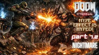 DOOM Eternal! Прохождение на уровне сложности - кошмар! Часть 7.2 - Ядро Марса!