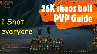 Destruction warlock shadowlands PVP arena guide.
