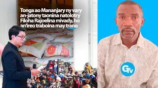 HEVERIN-dRAJOELINA FA AKOHO ANGAMBANY NY VAHOAKA MALAGASY KA TAMBAZINA @ VARY ...