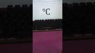 Celsius Symbol _( Code 2103 ) | #asmr #computer #fasttypingkeyboard #pc #keyboard #typing