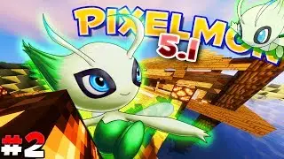 Pixelmon Ep. 2 | 'OUR FIRST LEGENDARY ALREADY?!?' | (Pixelmon 5.1 Update - Pixelmon Minecraft)