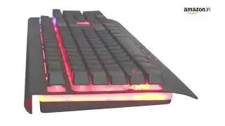 ⌨️ Blaze Semi-Mechanical wired Gaming keyboard with 3 colour backlit, full aluminium body