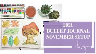 November Setup - Bullet Journal 2021