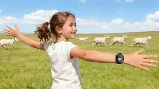 Wearable 4G GPS Tracker for Kids & Seniors for SOS Safety V28C - iReachFar.com