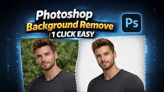 Photoshop Background Remove | 1 Click Easy