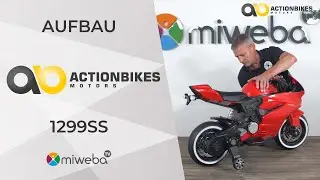 Aufbau: Kinder Kindermotorrad 1299SS 🏍️ | Aufbauvideo, Montage, Hilfe Aufbau Video | Miweba 🔧