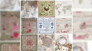 Flosstube #18:  Mes avancées du mois de juin, des FFO et des bons plans