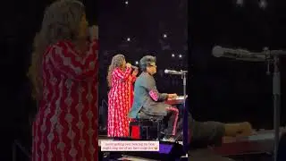 Santhithome Kanakalil-Saindhavi & Harris Jayaraj❤️🫶🏻 #anulmele #saindhavi #harrisjayaraj #concert