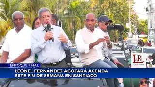 Leonel Fernández agotará agenda este fin de semana en Santiago