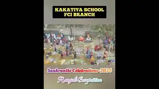 Rangoli competition in sankranthi sambaralu