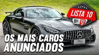 10 CARROS MAIS CAROS ANUNCIADOS NO BR HOJE EM DIA