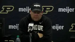 Coach Barry Odom Postgame Press Conference | Purdue Football