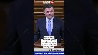 31 corruption cases that will be tried until 2030 with the PP as the main protagonist