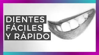 Como Dibujar DIENTES😬 Arte y Dibujo Realista